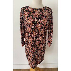 Fragile Maternity Top Tunic Floral Dress Size XL